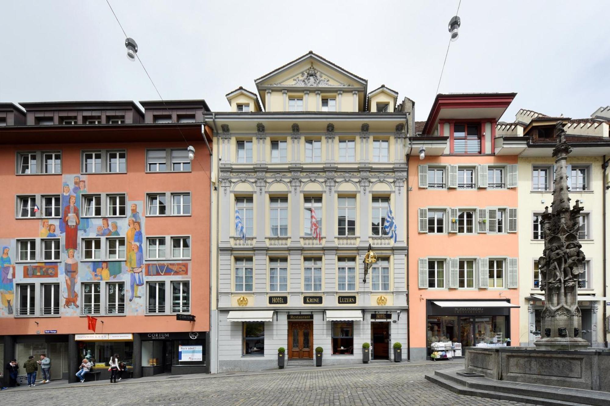 Altstadt Hotel Krone Luzern Exterior photo